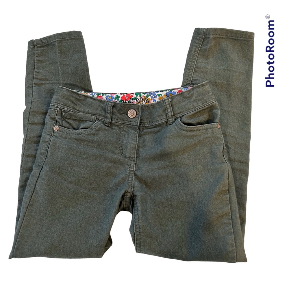 Mini Biden 5-Pocket Skinny Stretch Jean. Girl Size 9. Green.